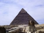 Majesttn sfinga ped Rachefovou pyramidou